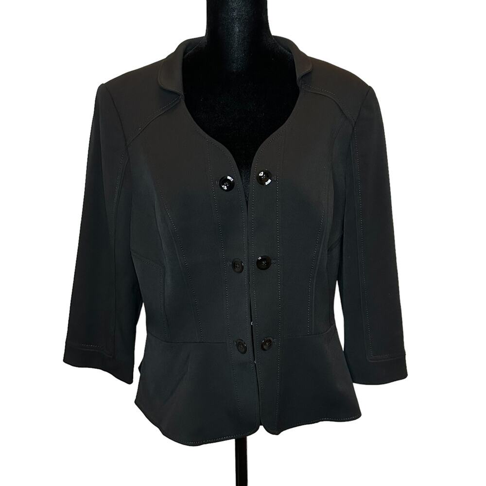 WHBM Seasonless Peplum Blazer Jacket